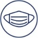 Face mask icon image