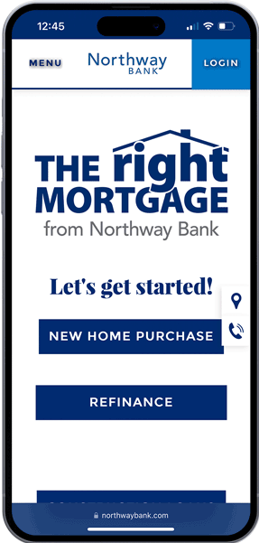 Animated image of TheRightMortgage.com app