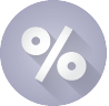 Image of percent icon